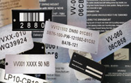 laser engraved Metal tags and name plate samples